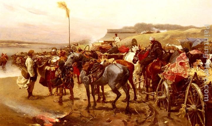 Josef von Brandt On The Move